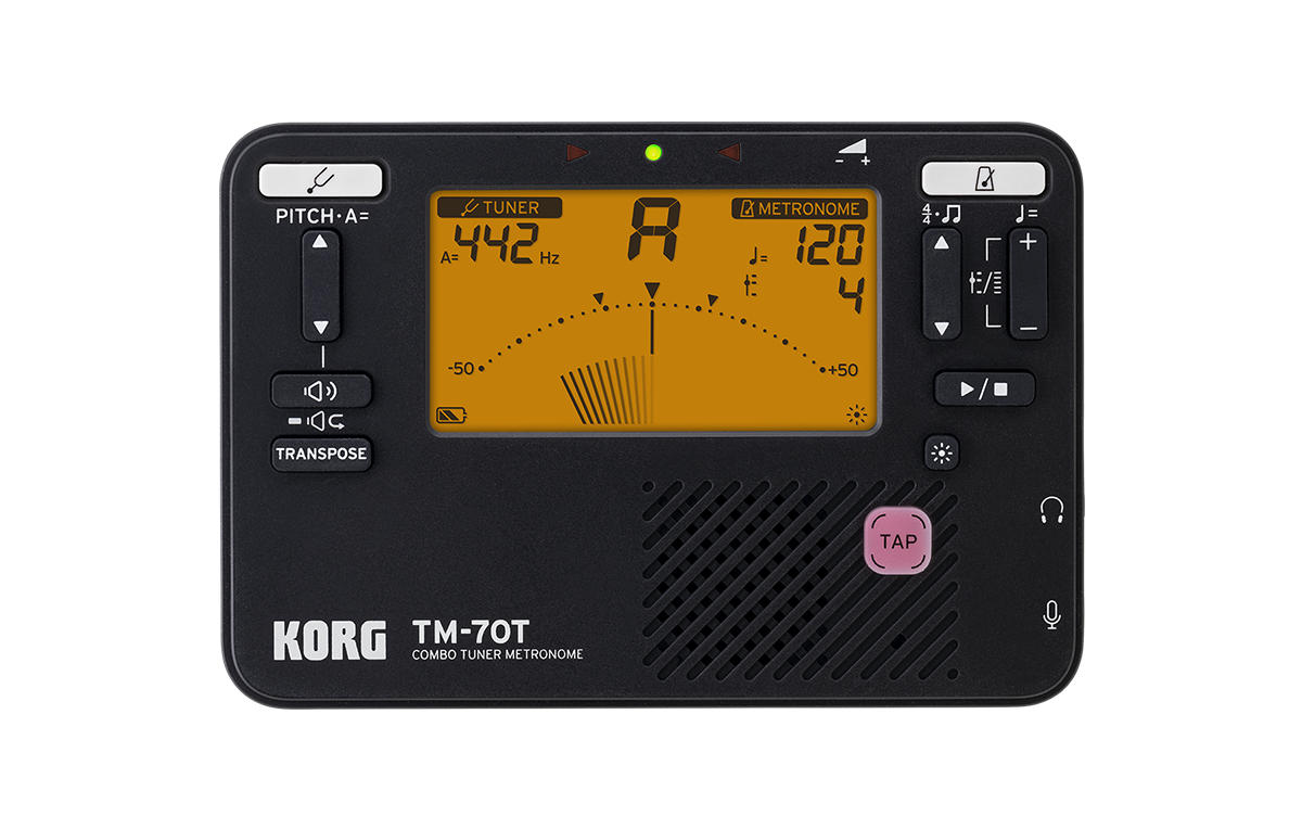 Metrónomo Afinador Korg TM-70T
