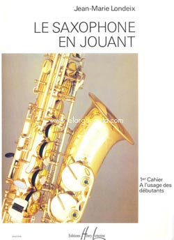 Le Saxophone en Jouant Libro 1 LONDEIX