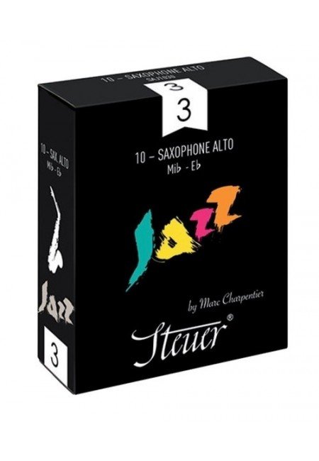Caja de 10 cañas STEUER Jazz Saxofón Alto