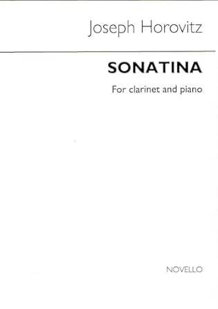 Sonatina para clarinete e piano JOSEPH HOROVITZ