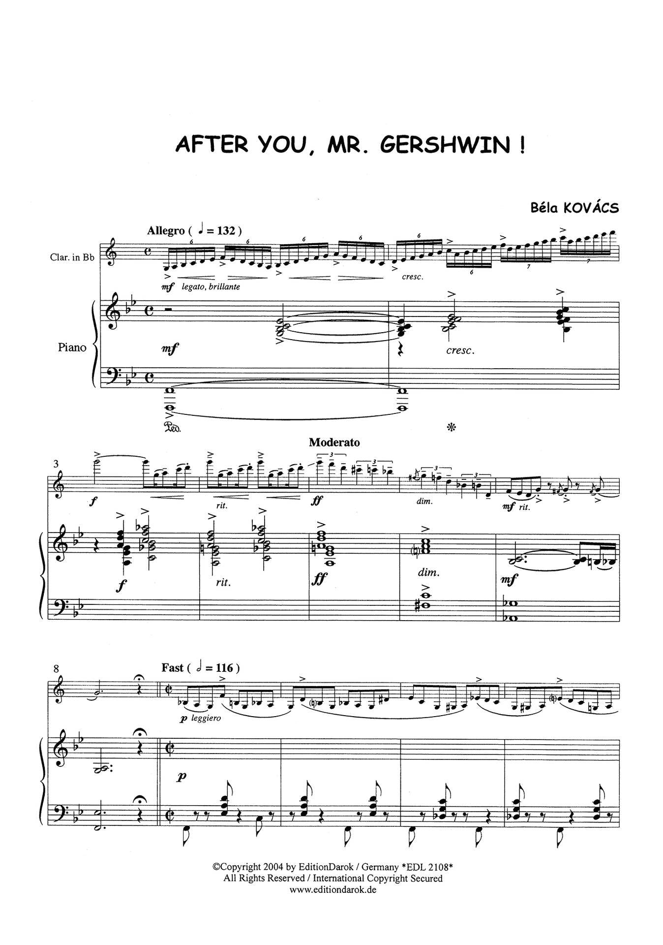 After you, Mr. Gershwin! KOVÁCS