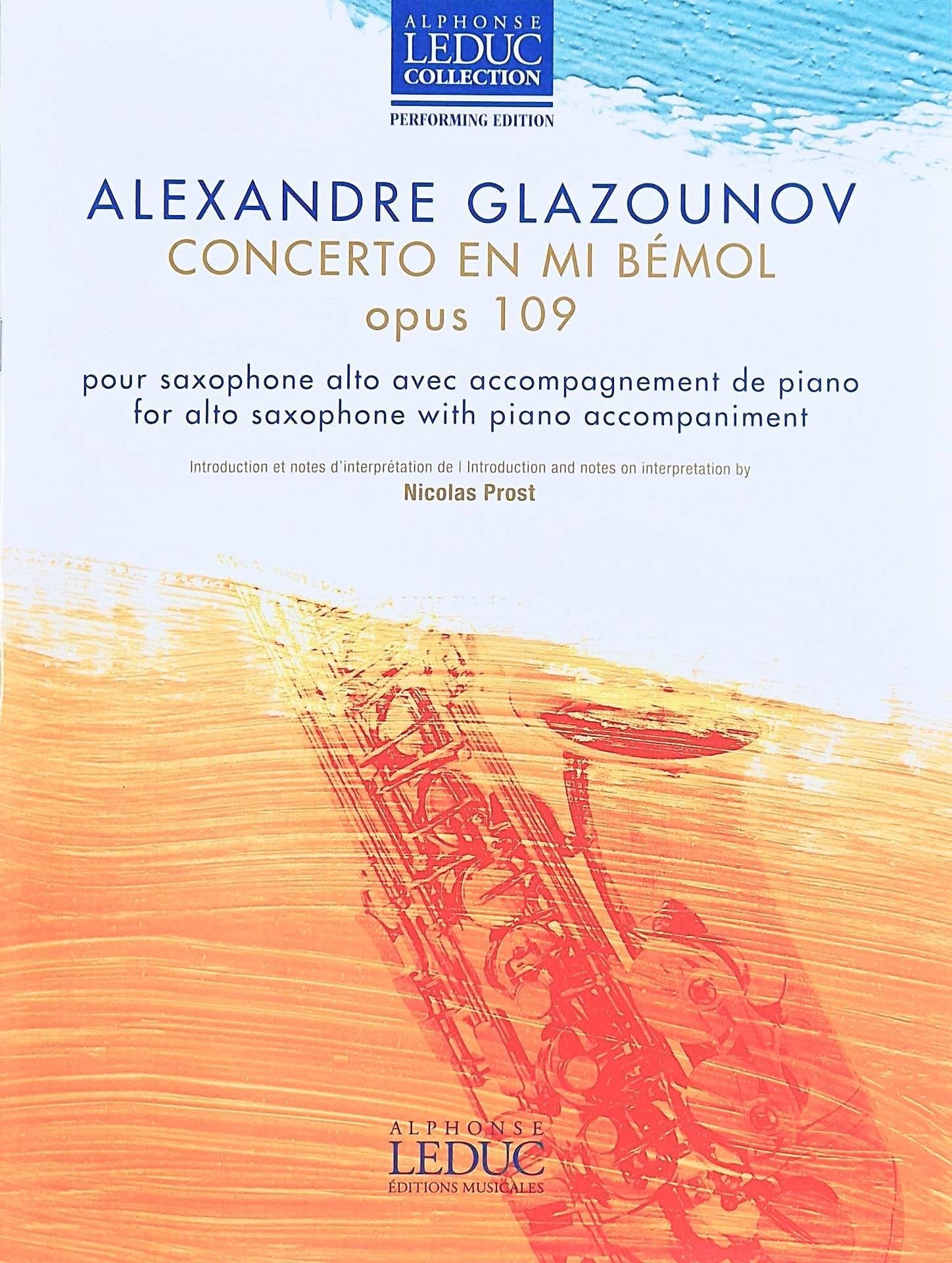 Saxophone Concerto, Op.109 GLAZUNOV