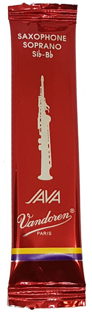 Caña VANDOREN Java roja para saxofón soprano
