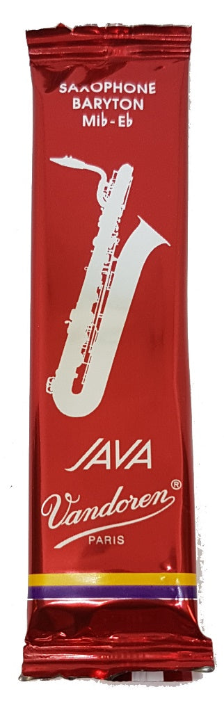 Caña VANDOREN Java roja para saxofón barítono