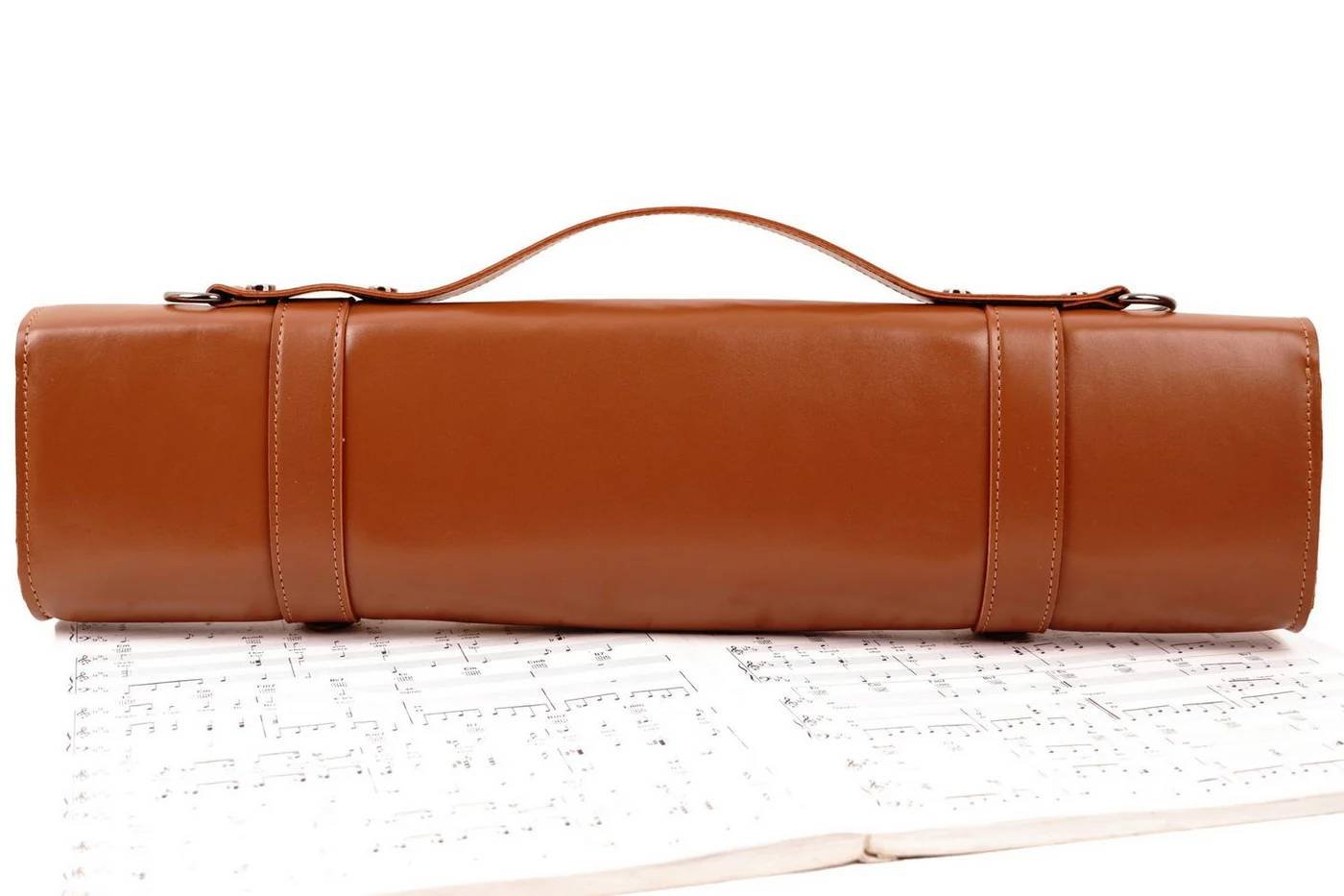 Funda MG Detroit Leather Classic para estuche Flauta