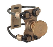Abrazadera ZAC Brass Metal para Saxofón Tenor