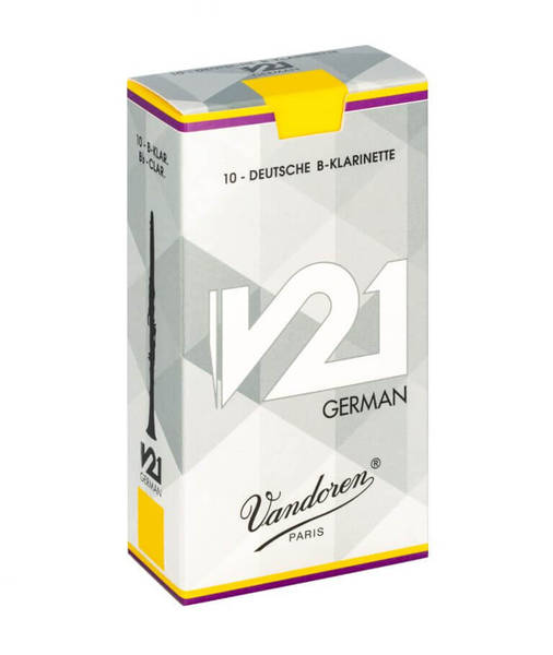 Caja de 10 cañas VANDOREN V21 German para Clarinete