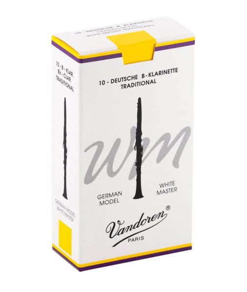 Caja de 10 cañas VANDOREN White Master Tradicional para Clarinete