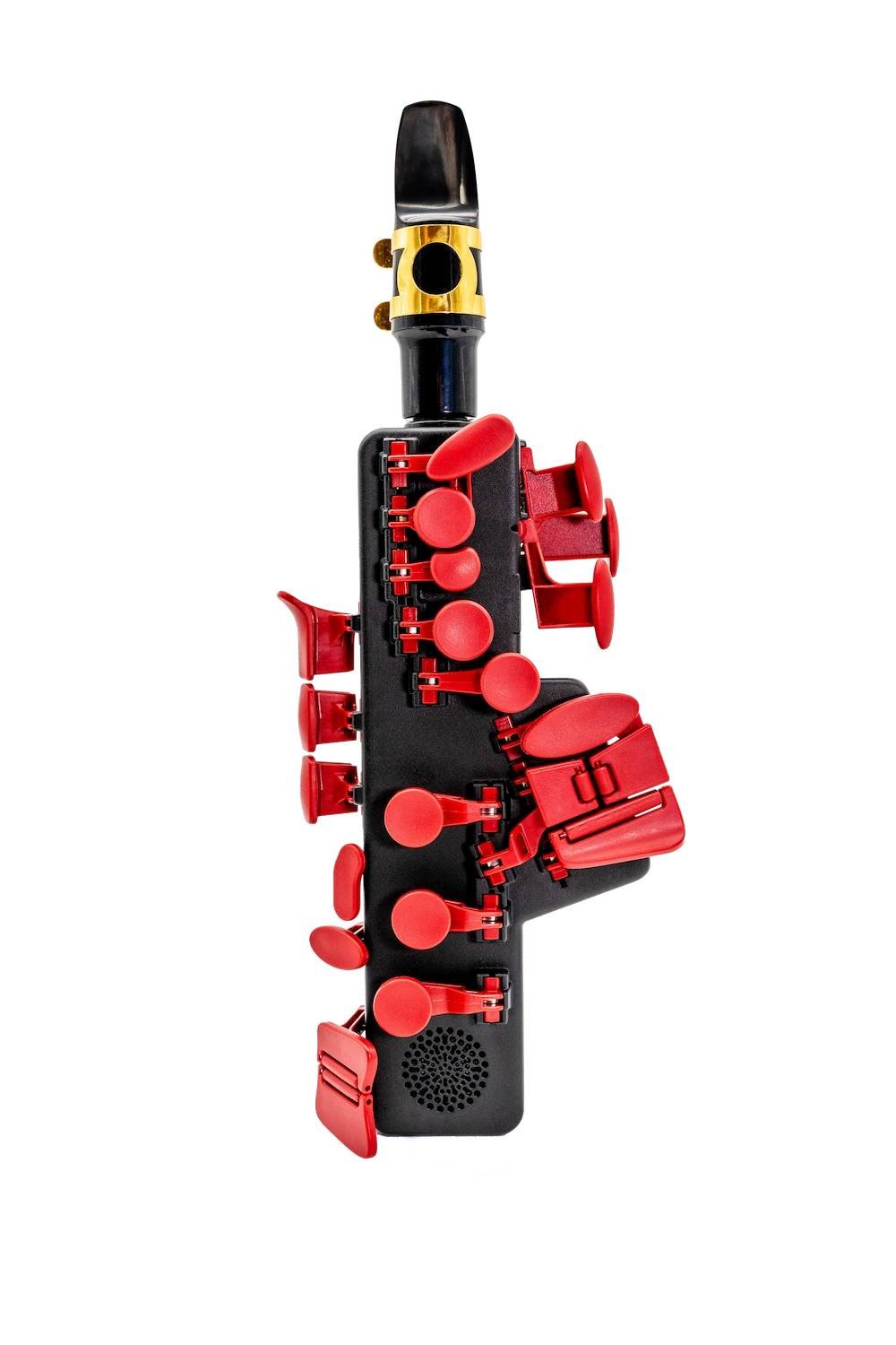 TRAVEL SAX 2 Saxophone Midi Controller Red Keys
