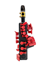 TRAVEL SAX 2 Saxophone Midi Controller Red Keys