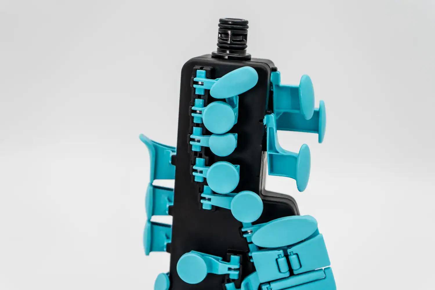 TRAVEL SAX 2 Saxophone Midi Controller Turquoise Keys