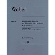 Concertino op. 26 para clarinete e orquesta WEBER
