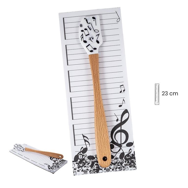 Musical Silicone Spatula and block