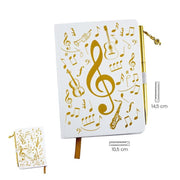 Agenda Pen Musical gift White