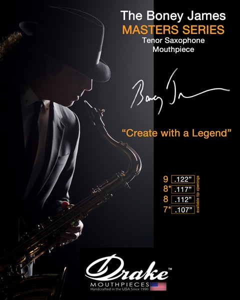 Boquilla DRAKE Boney James Masters Series para saxofón tenor-0