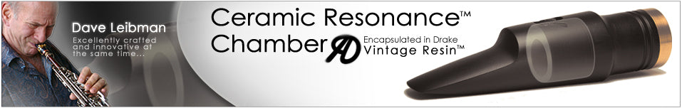 Boquilla DRAKE Ceramic Chamber Jazz para saxofón tenor-0