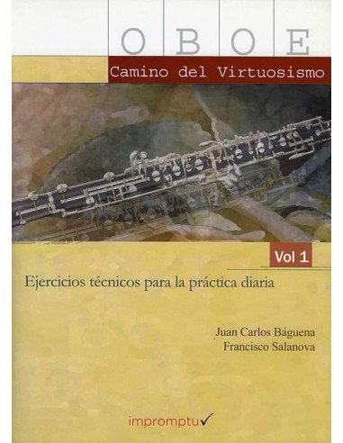 Camino del virtuosismo Vol. 1 Oboe BÁGUENA SALANOVA