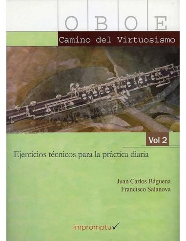 Camino del virtuosismo Vol. 2 Oboe BÁGUENA SALANOVA