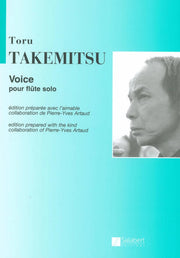 Voice for Flute TORU TAKEMITSU