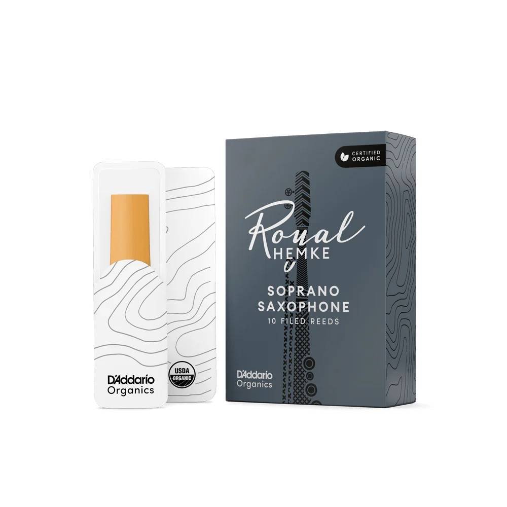 D'ADDARIO Royal HEMKE Organic Soprano Saxophone Reeds