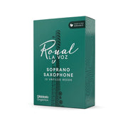 Caja 10 cañas D'ADDARIO Royal LA VOZ Organic Saxofón Soprano