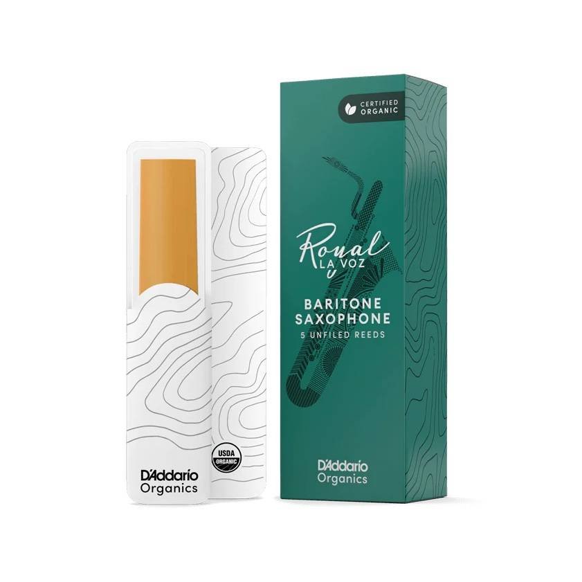 D'ADDARIO Royal LA VOZ Organic Baritone Saxophone Reeds