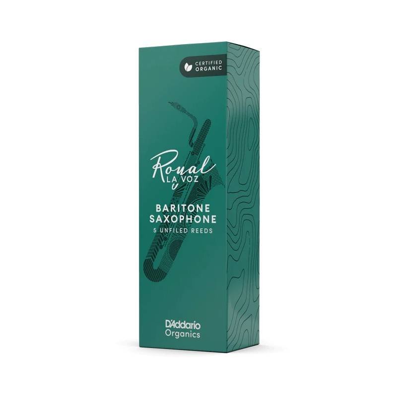 D'ADDARIO Royal LA VOZ Organic Baritone Saxophone Reeds