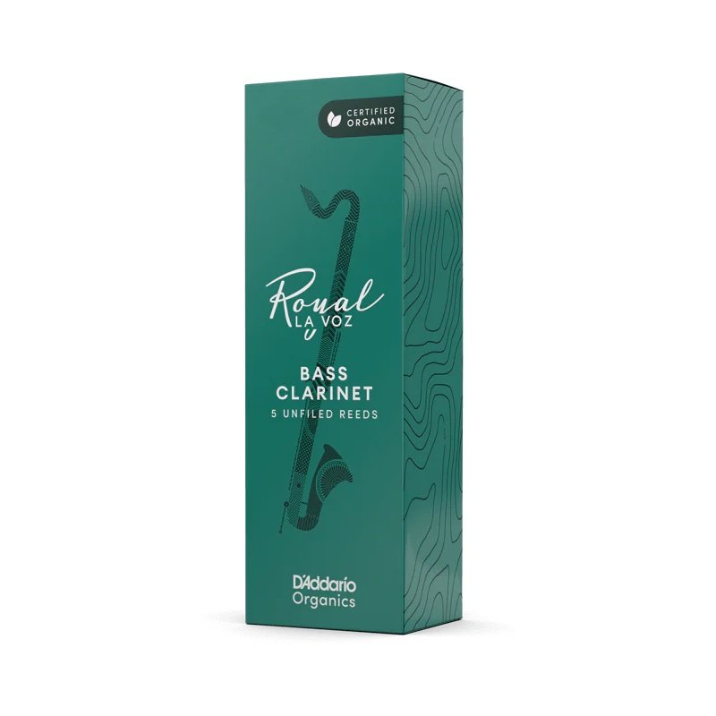 D'ADDARIO Royal LA VOZ Organic Bass Clarinet Reeds