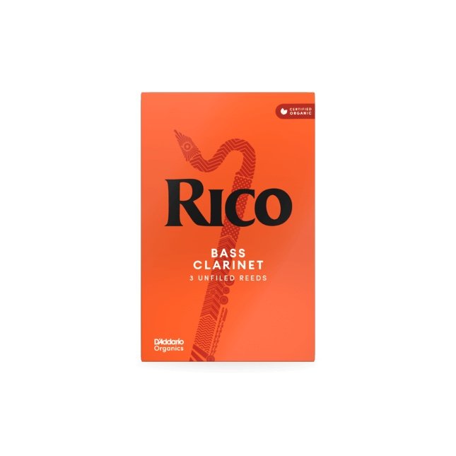 D'ADDARIO Rico Organic Bass Clarinet Reeds