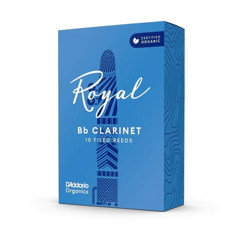 D'ADDARIO Royal ORGANIC Bb Clarinet Reeds