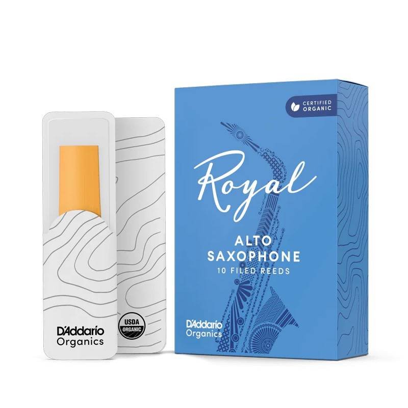 D'ADDARIO Royal ORGANIC Alto Saxophone Reeds