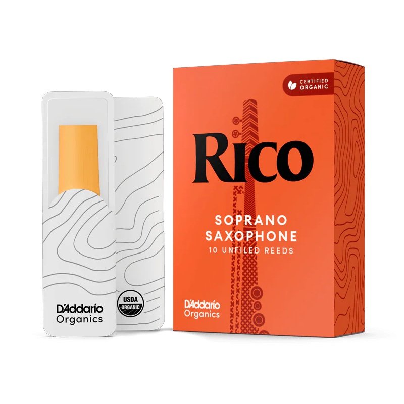 D'ADDARIO Rico ORGANIC Soprano Saxophone Reeds