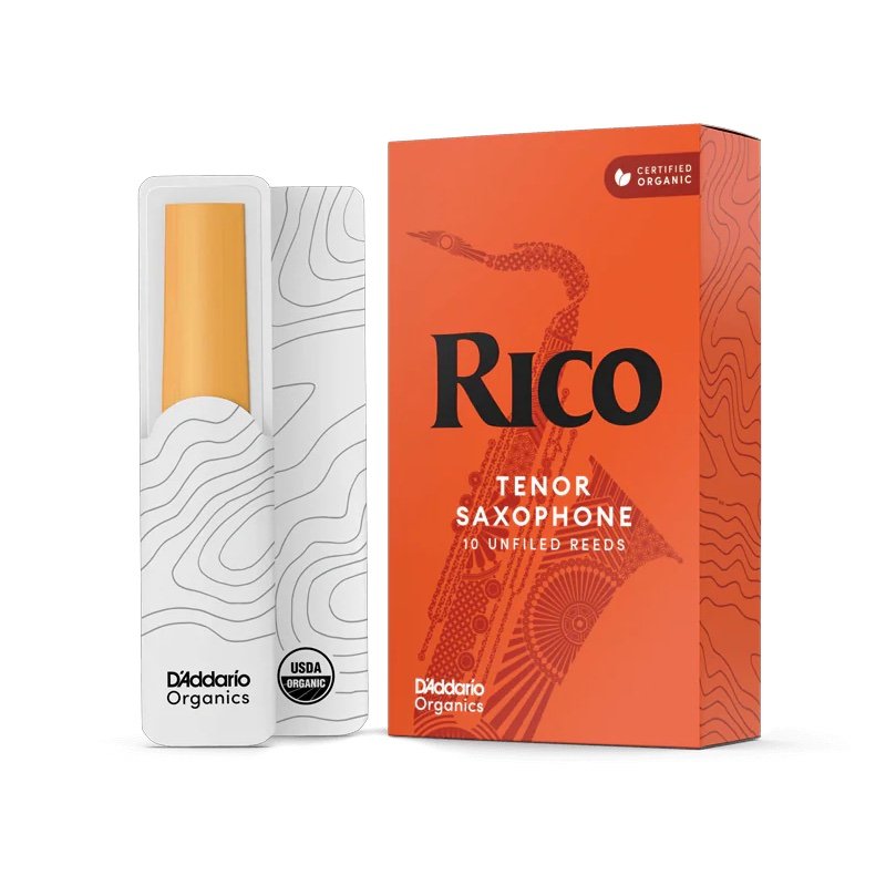 D'ADDARIO Rico ORGANIC Tenor Saxophone Reeds