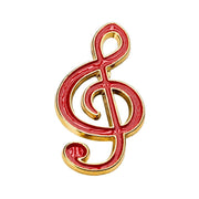 G'MUSICAL Treble clef Red Badge
