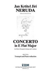 Concerto in E Flat Major para trompeta J. B. G. NERUDA