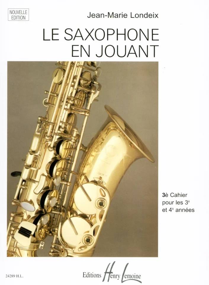 Le Saxophone en Jouant Libro 3 LONDEIX