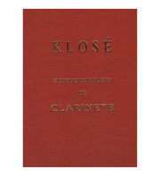 Complete H. KLOSE clarinet method