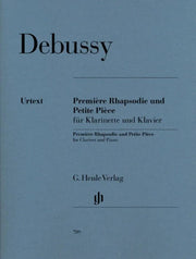 Première Rhapsodie et Petite Pièce pour clarinette DEBUSSY