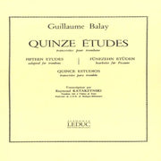 15 Studi trascritti per trombone G. BALAY