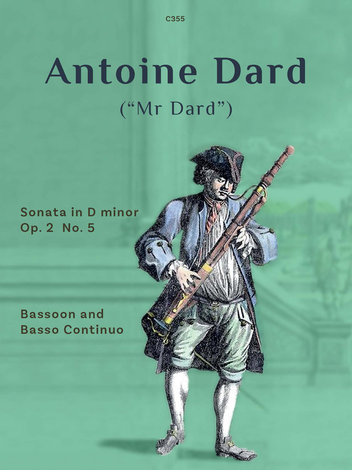 Sonata in D minor, Op. 2 No. 5 for bassoon by A. DARD