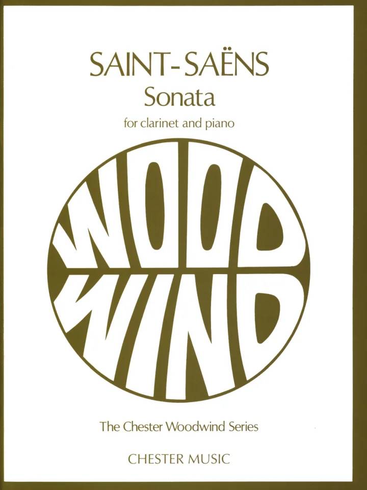 Sonata para Clarinete y Piano SAINT-SAENS