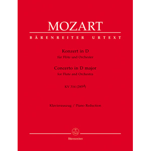 Concerto for Flute and Orchestra in D major K. 314 W.A. MOZART