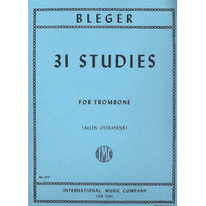 31 Studies for Trombone M. BLEGER