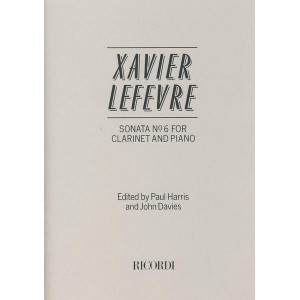 Sonata No.6 for Clarinet and Piano LEFÉVRE