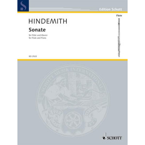 Sonate For Flute and Piano HINDEMITH