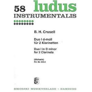 Duo I en Re menor para 2 Clarinetes B. H. CRUSELL